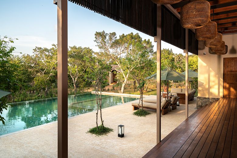 Piscine - Hôtel Taru Villu - Wilpattu, Sri Lanka