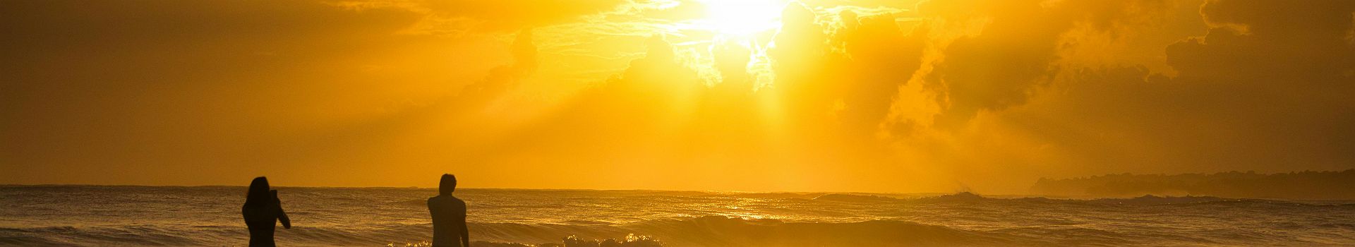 Plages Panama - coucher de soleil