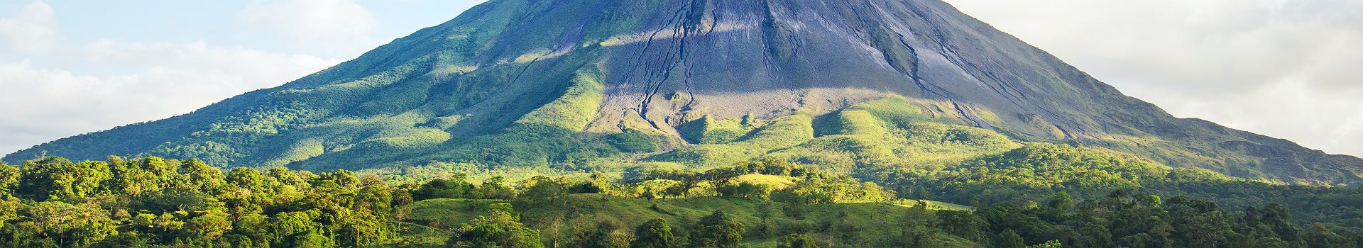 Costa Rica - Vue sur le volcan Arenal