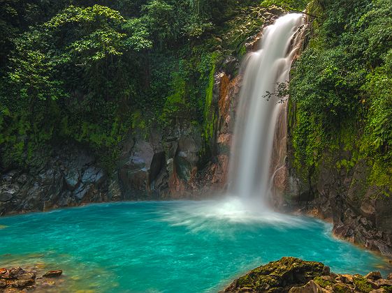 Cascade Rio Celeste - Costa Rica