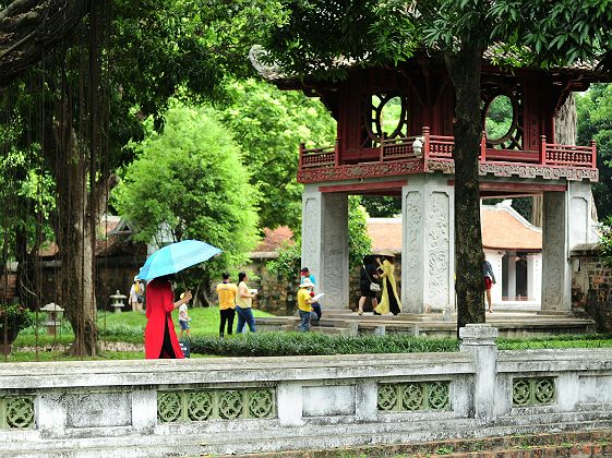 Découverte d'Hanoï, Temple de la Littérature
