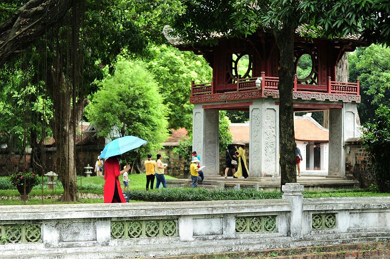 Découverte d'Hanoï, Temple de la Littérature