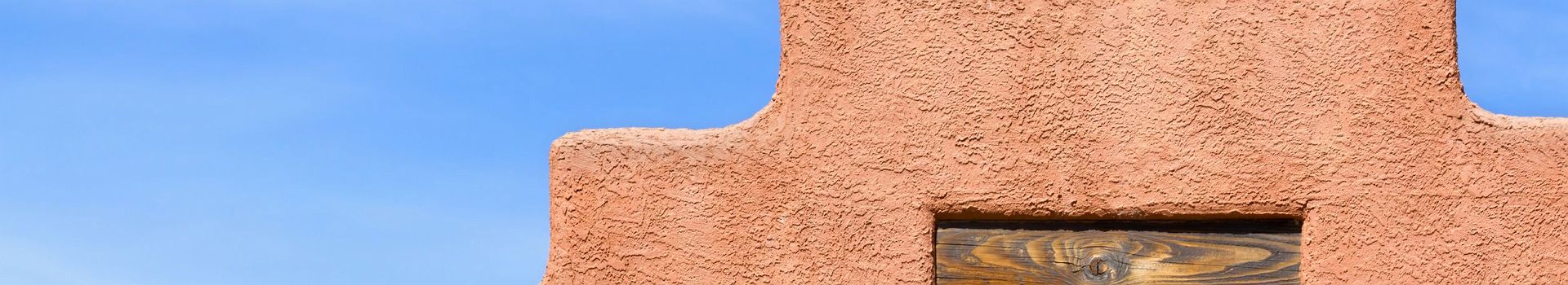 Détail d'un bâtiment au Nouveau Mexique