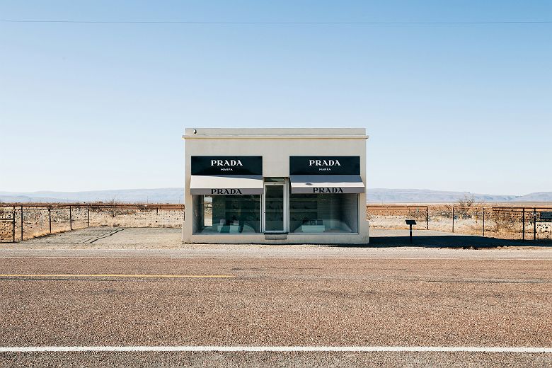 Boutique Prada à Marfa