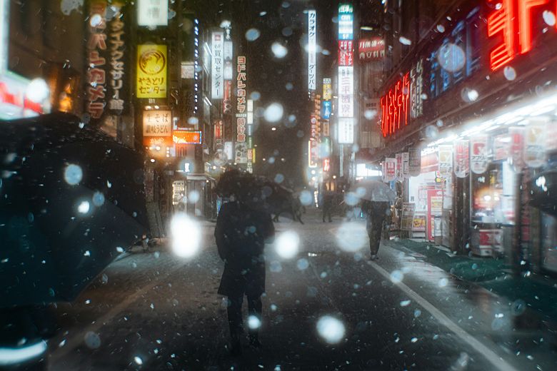 Tokyo en hiver - Japon