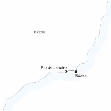 Carte Brésil - Nouvel An - Rio - Buzios