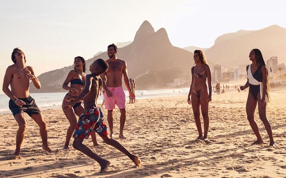 Copacabana Palace - Amis - Brésil 