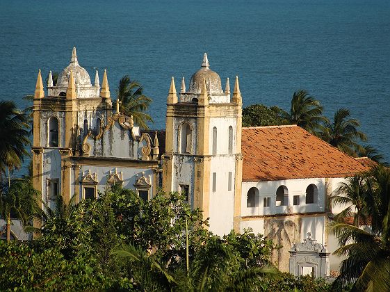 Eglise Santo Antonio do Carmo à Olinda - Brésil
