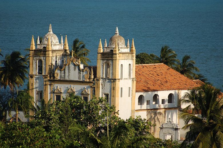 Eglise Santo Antonio do Carmo à Olinda - Brésil