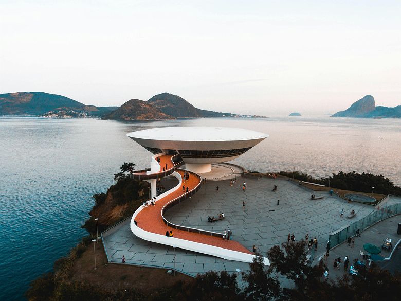 Musée d'art contemporain de Niteroi, Rio de Janeiro, Brésil