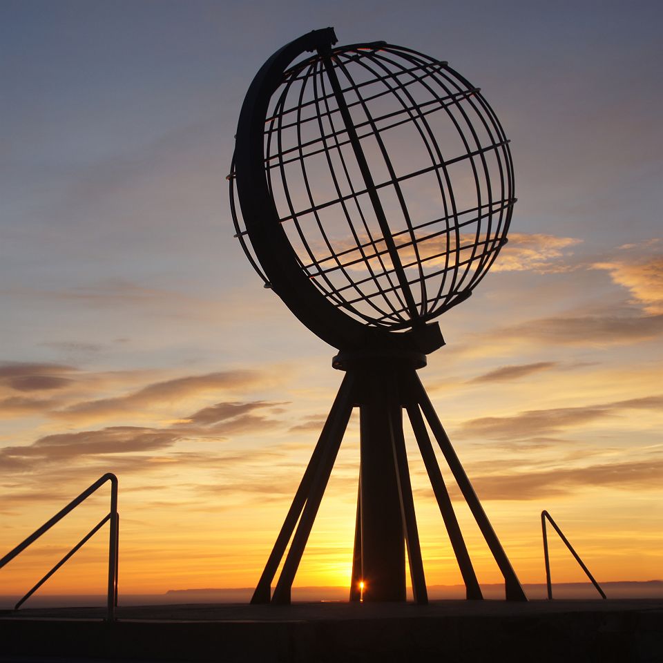 Cap Nord - Couché de soleil 