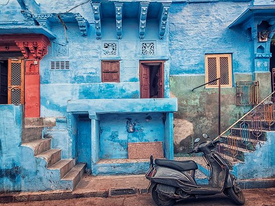 La ville bleue, Jodhpur - Rajasthan, Inde