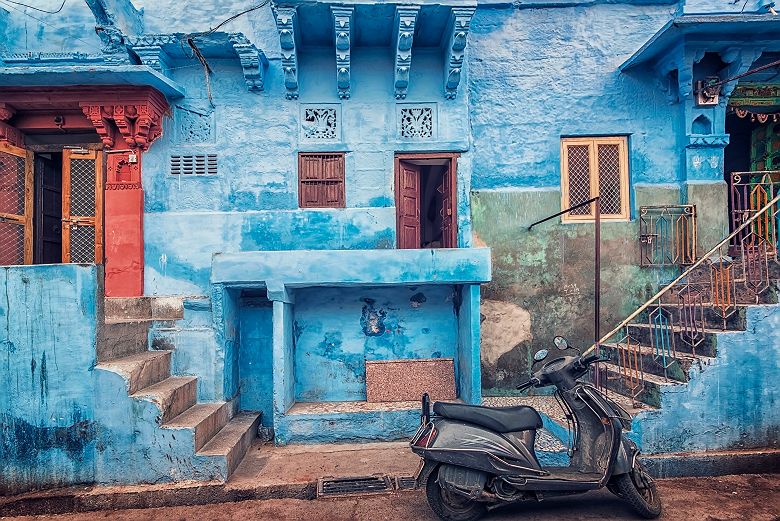 La ville bleue, Jodhpur - Rajasthan, Inde