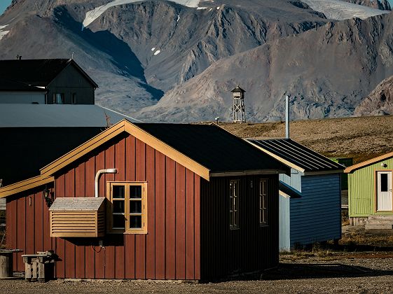 Chalets au Svalbard