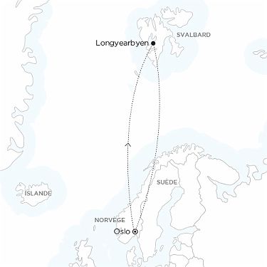 Carte NORVEGE - D'Oslo au Svalbard, de la Nature à la Table