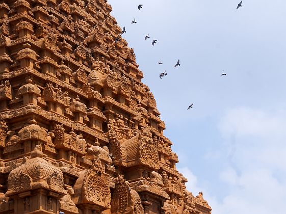 Inde - Temple hindou de Brihadeeswarar à Tanjore