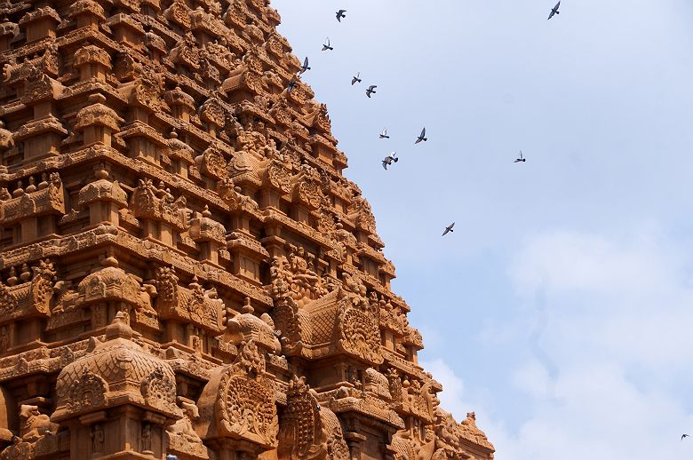 Inde - Temple hindou de Brihadeeswarar à Tanjore