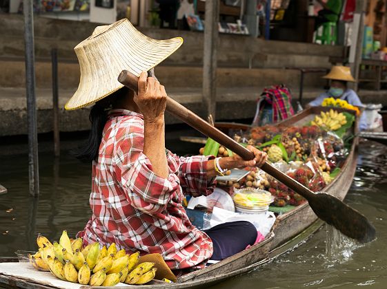 Marché flottant - Bangkok - Thaïlande