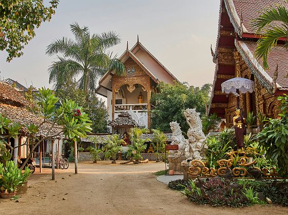 Temples de la vieille ville à Chiang Mai - Thaïlande