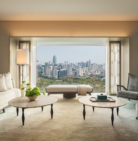 Vue depuis le Dusit Thani Bangkok - Terrace Suite - Thaïlande