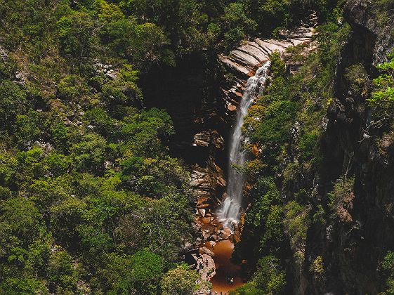 Cachoeira da Fumaça - Chapada Diamantina - Brésil