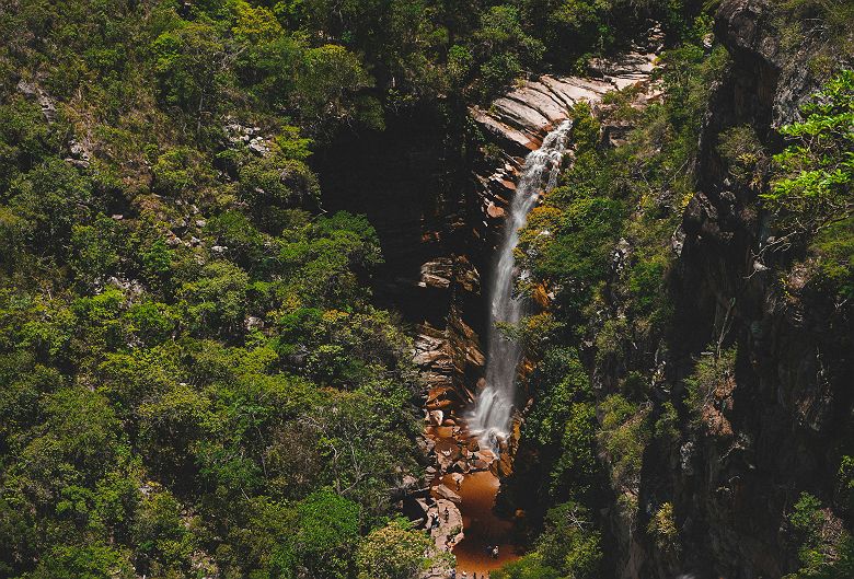 Cachoeira da Fumaça - Chapada Diamantina - Brésil