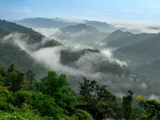 Panorama des montagnes de Khao Yai - Thaïlande