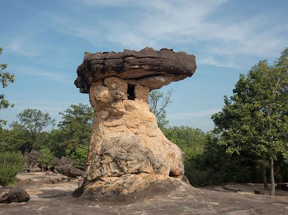 Parc historique de Phu Phra Bat dans la province d'Udon Thani - Thaïlande
