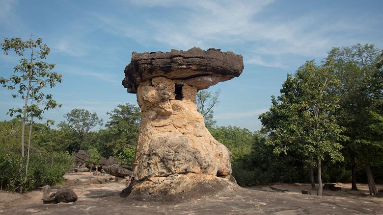 Parc historique de Phu Phra Bat dans la province d'Udon Thani - Thaïlande