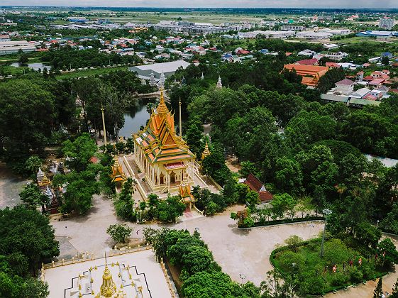 Wat Phnom à Phnom Penh - Cambodge