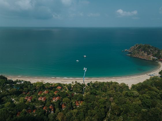 Plage de Koh Lanta à Pimalai Resort