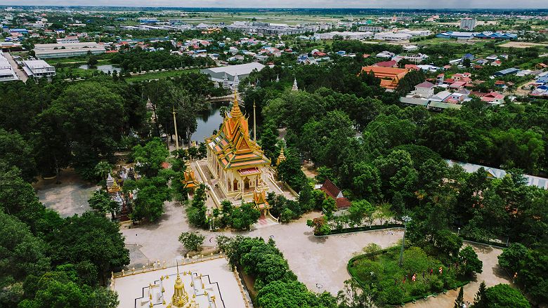 Wat Phnom à Phnom Penh - Cambodge