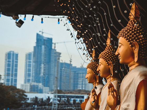 Temple Gangaramaya à Colombo - Sri Lanka