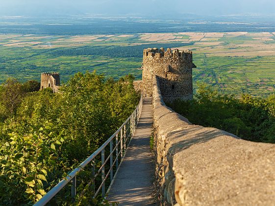 Remparts de Sighnaghi, Kakhétie - Géorgie