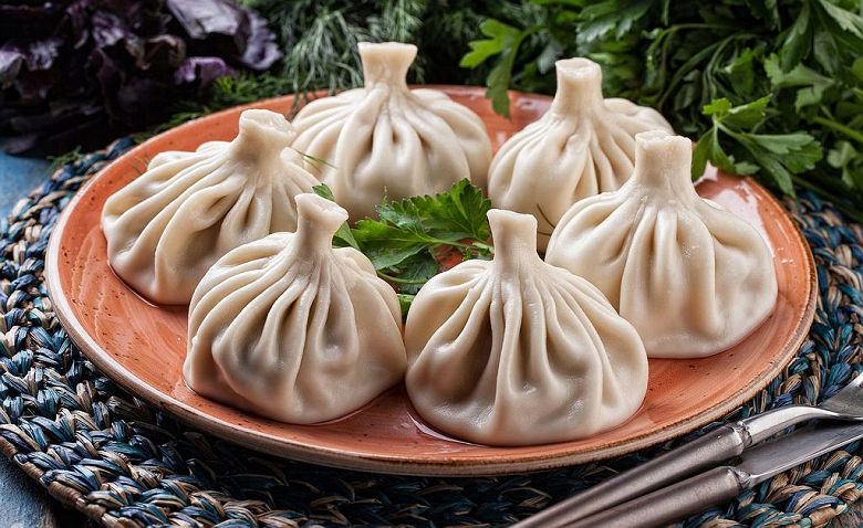 Khinkali en Géorgie 