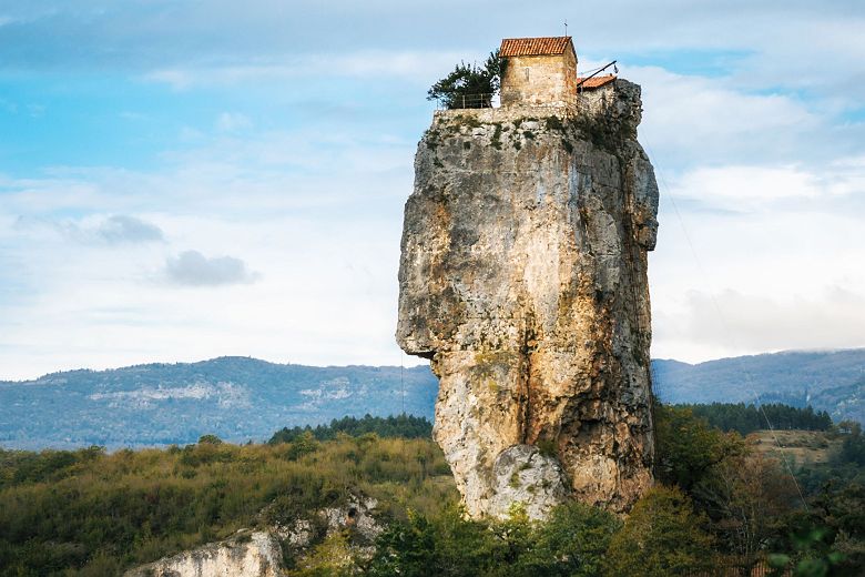 Piton de Katskhi - Géorgie