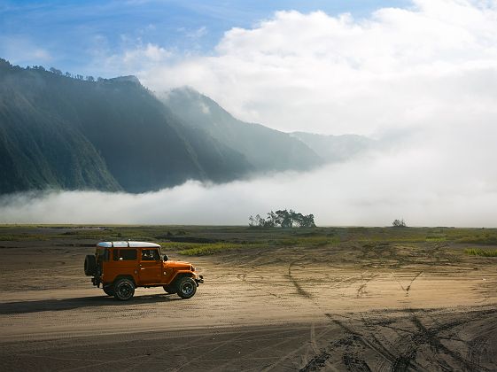Indonésie - Traversé en 4x4 du désert du mont Bromo