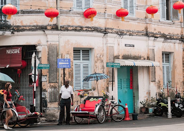 Vieux centre de Georgetown - Penang