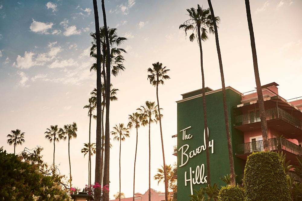 The Beverly Hills Hotel exterieur façade