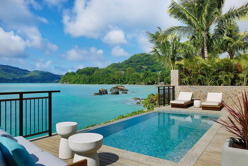 Mango House Seychelles - Diapo Piscine vue océan - Seychelles
