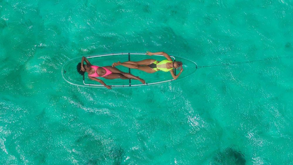 Mango House Seychelles - Diapo paddle sur océan - Seychelles