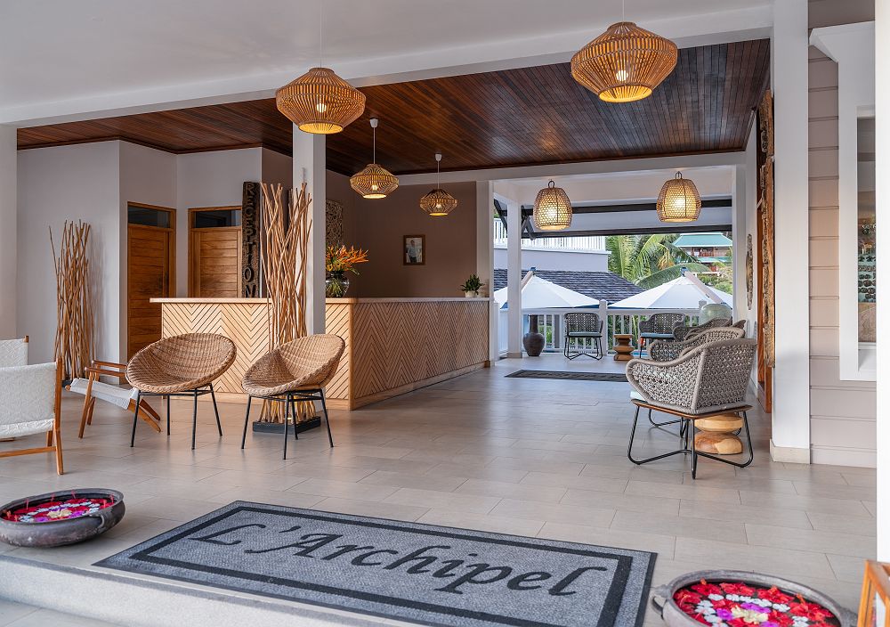 Hotel L'Archipel - Diapo Réception - Seychelles 