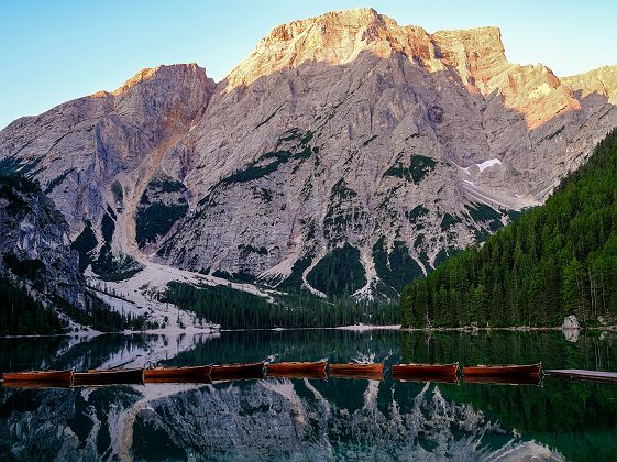 Lago di Braies Italie