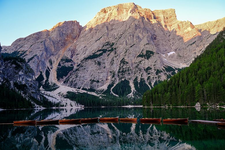 Lago di Braies Italie