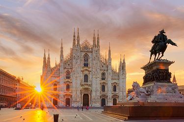 Panorama de la place du Duomo