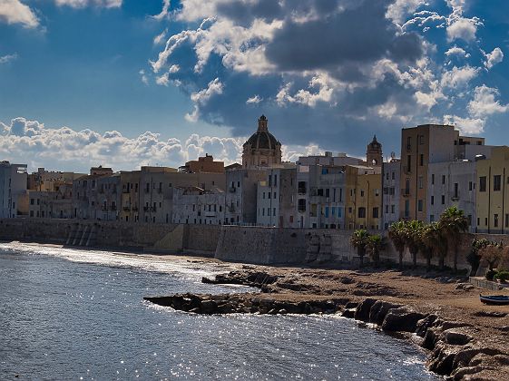 Front de mer de Trapani, Sicile