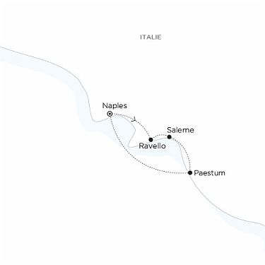Carte ITALIE - La Campanie culturelle et gourmande, berceau de l’héritage italien