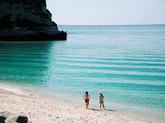 Plage de Tropea Calabre Italie
