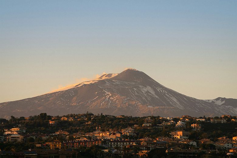 etna vue aerienne