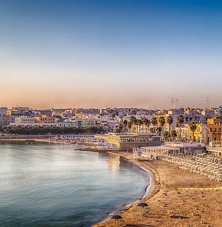 Pouilles - Vue sur la baie d'Otranto